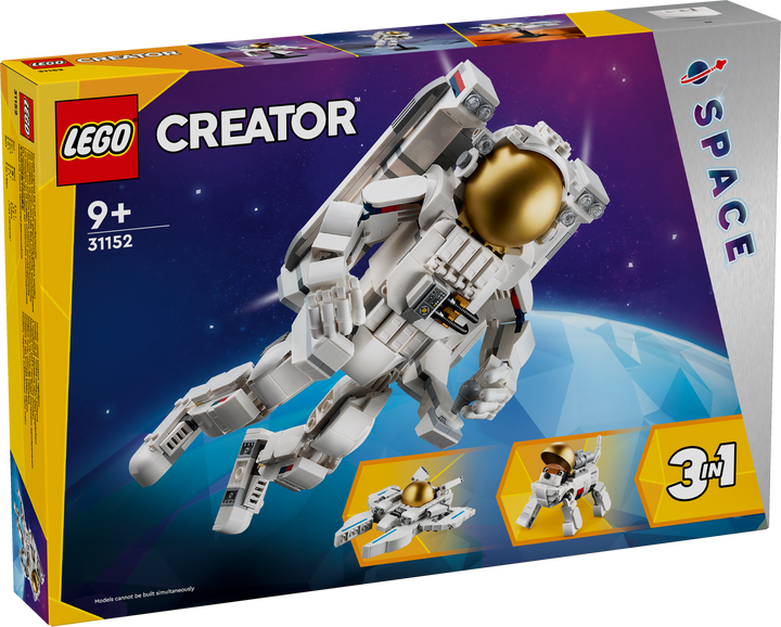 Lego Creator 3 in 1 31152 Space Astronaut Playset