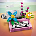 Lego Creator 3 in 1 31169 Typewriter with Flowers for Ages 8 and Up, close-up detail