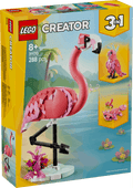 Lego Creator 3 in 1 31170 Wild Animals: Pink Flamingo for Ages 8 & Up, size reference