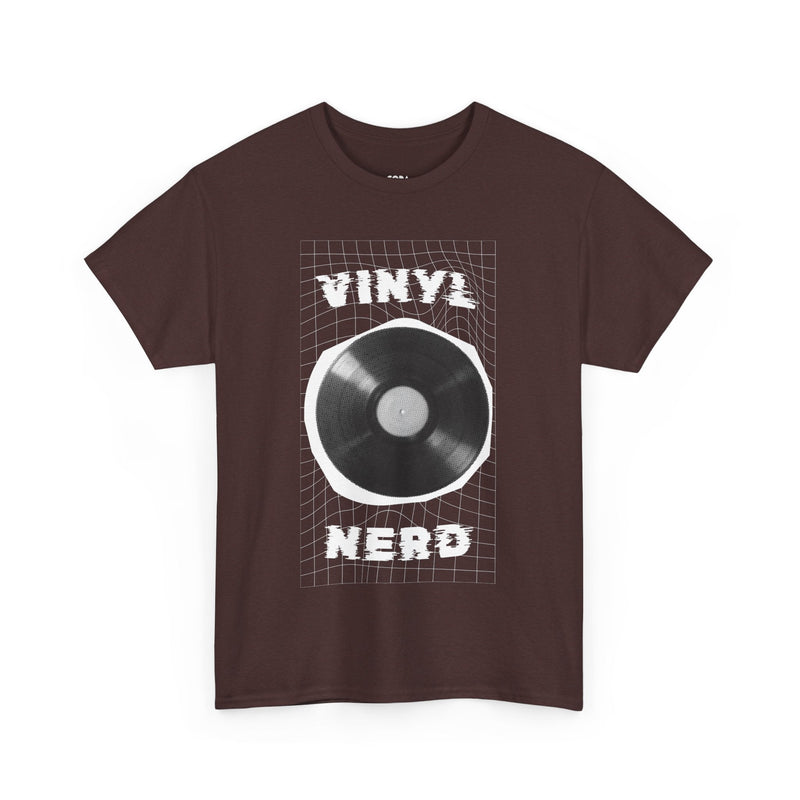 'Vinyl Nerd' Men's T-Shirt, in display