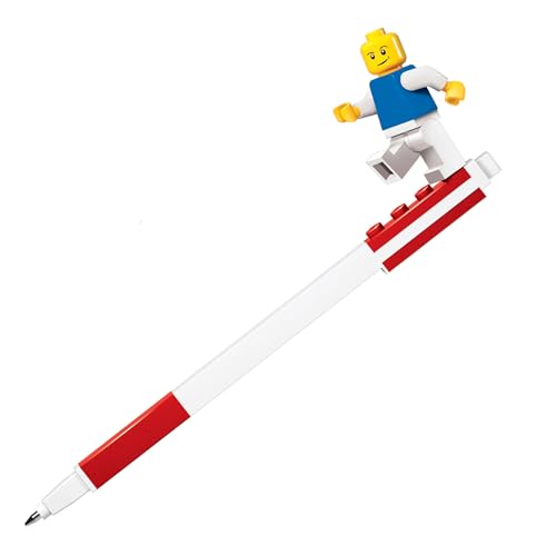 LEGO Red Gel Pens with Minifigure, alternate view