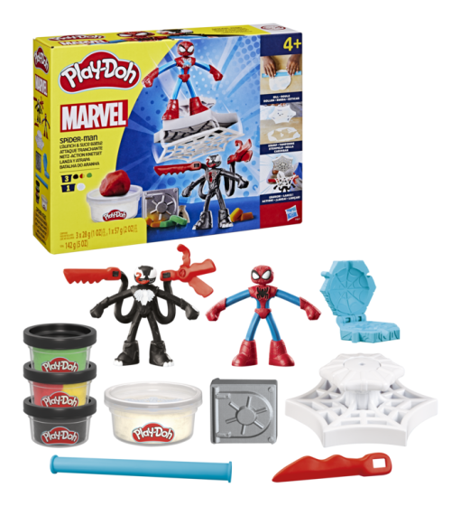 Play-Doh Spider-Man Launch and Slice Battle