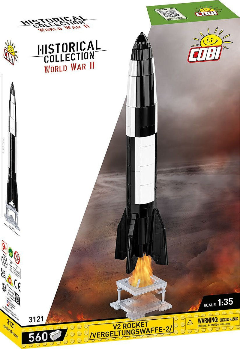 Cobi 3121 World War II V2 Rocket 560 pcs - Image 9