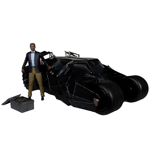 DC Multiverse Lucius Fox & Tumbler (The Dark Knight Rises) G, alternate view