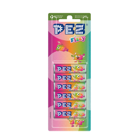 Pez Fizzy Refill 6 Pack collectible from Sweets & Scents