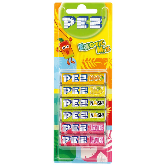 Pez Exotic Mix Refills 6 Pack collectible from Sweets & Scents
