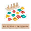 Fisher Price Wooden Shape Stacker