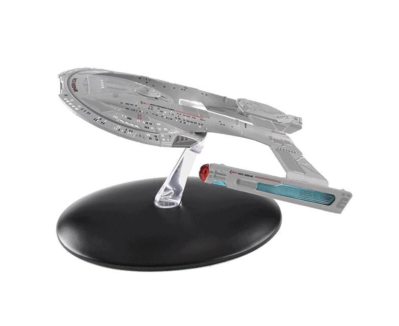 U.S.S. Thunderchild NCC-63549 (Akira class) Model Diecast Ship (Eaglemoss / Star Trek), rear view