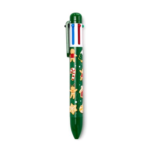 Multi Colour Pen (6 Colours) Christmas Baker Street Gingerbr, size reference