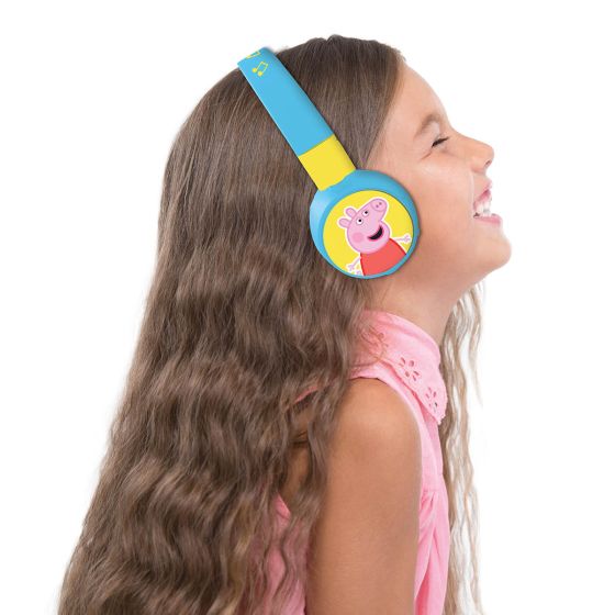 Peppa Pig 2 in 1 Bluetooth & Wired Foldable Headphones
