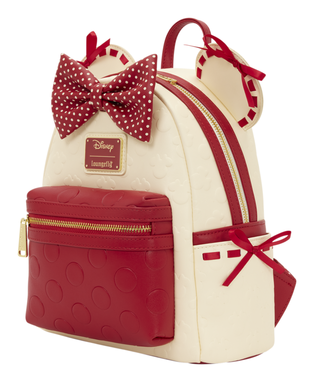 Loungefly - Minnie Rock The Dots Mini Backpack - Image