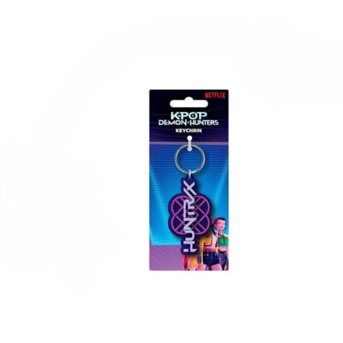 KPop Demon Hunters Huntrix Logo Keychain