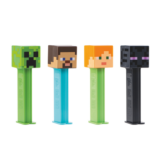 Pez Minecraft 1+2 Pack, alternate view