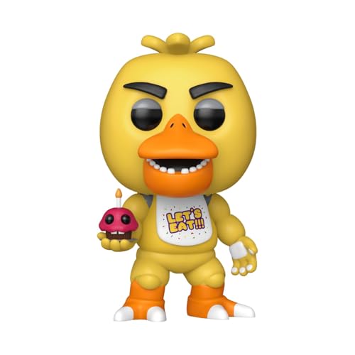 Five Nights At Freddy's 10th Anniversary - Chica Funko Pop!, close-up detail