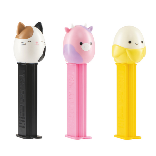 Pez Squishmallows 1+2 Pack collectible from Sweets & Scents
