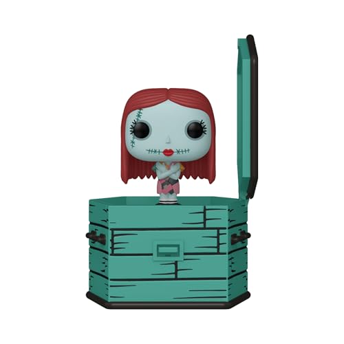 Funko Sally Sewing The Nightmare Before Christmas Coffin Poc, close-up detail