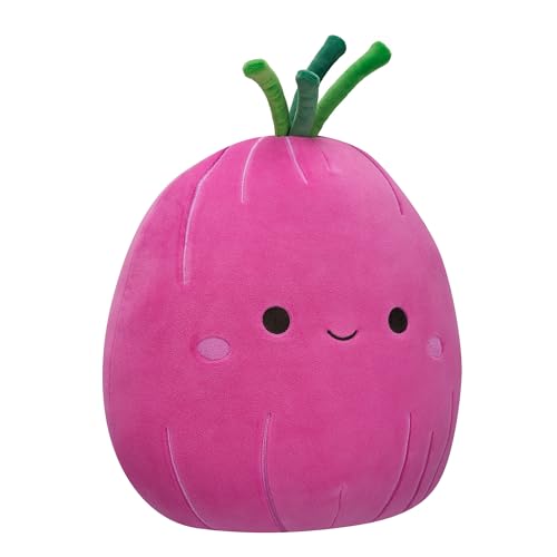 Squishmallows Red Onion Plush Figure 30 cm, close-up detail