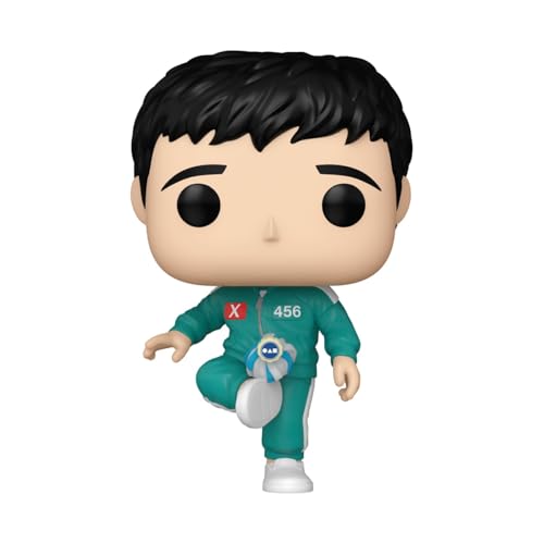 Player 456 Seong Gi-Hun Squid Game Funko POP! Vinyl Figure, close-up detail