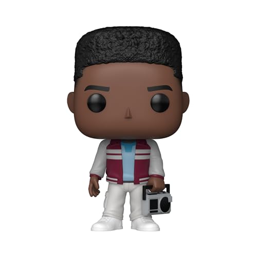 Lucas Sinclair with Boombox Stranger Things Season 5 Funko P, close-up detail