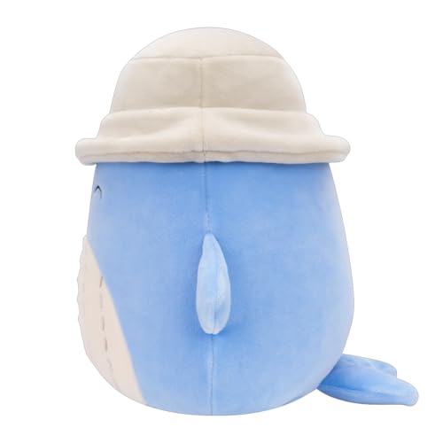 Squishmallows Samir The Whale Shark with Bucket Hat 7.5" Plu (image 6 of 8)