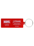 Marvel Comics Rubber Keychain Logo 6 cm