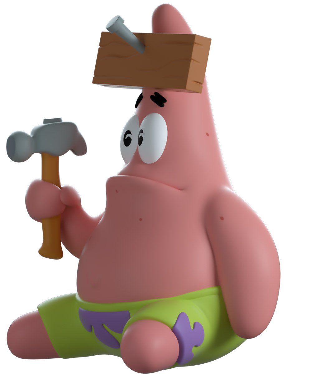 Youtooz Spongebob Squarepants Nail on Head Patrick Star Vinyl Figure #15
