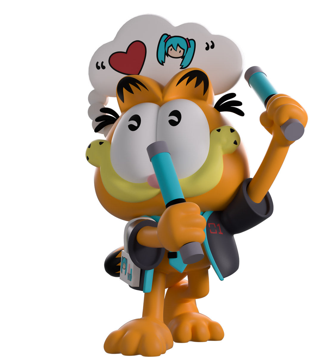 Youtooz Garfield Hatsune Miku Concert Garfield Vinyl Figure (Release Date 04/26)
