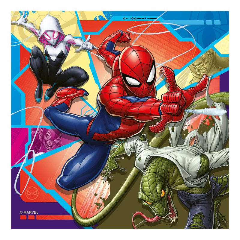 Spiderman 3x49 Piece Jigsaw Puzzles - Image