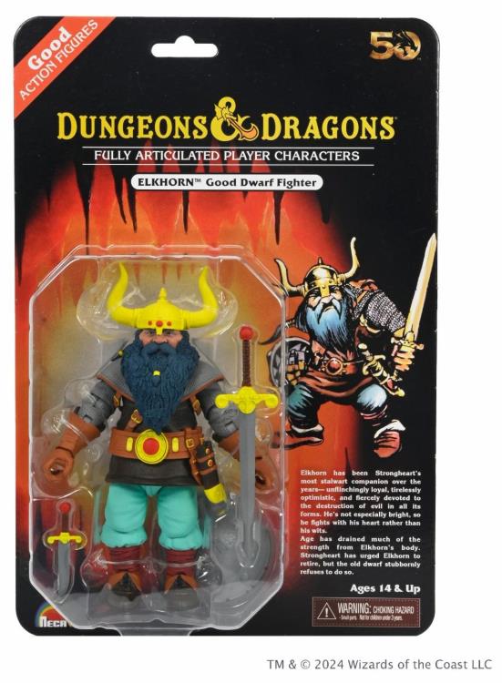 NECA Dungeons & Dragons 50th Anniversary Elkhorn Action Figure