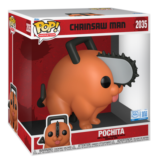 Pop! Jumbo 10" Chainsaw Man Pochita