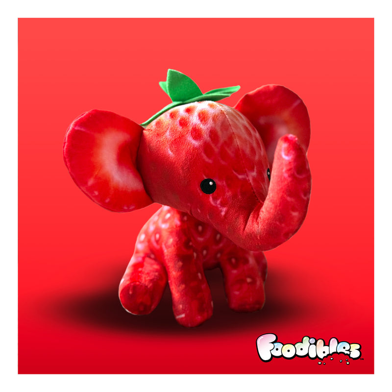Foodibles Series 1 Large Plush: Strawberry Elephant