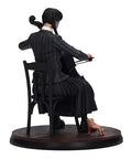 Wednesday - Wednesday With Cello 15CM Pvc Figure (Addams Fam, packaging shot