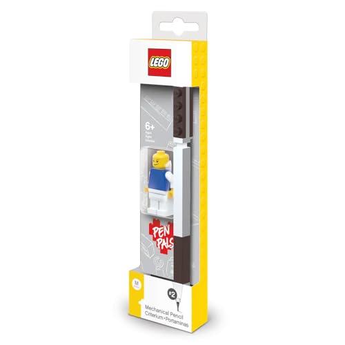 LEGO Black Pencil with Minifigure, alternate view