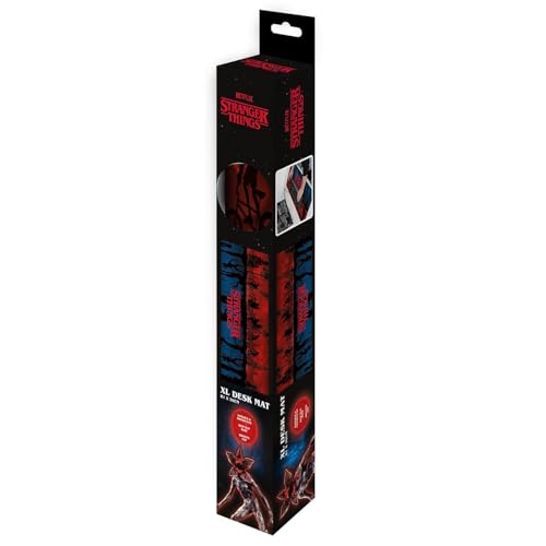 Stranger Things XL desk mat showing Upside Down artwork