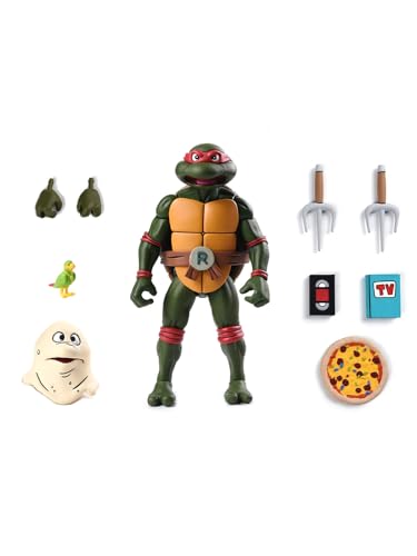 TMNT Cartoon Raphael (VHS) Ultimate 7" Scale Action Figure T, alternate view