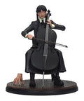Wednesday - Wednesday With Cello 15CM Pvc Figure (Addams Fam, close-up detail