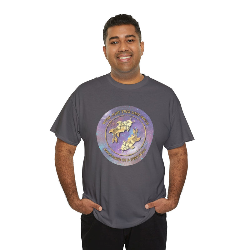 'Lost Souls' Celestial Fish Lyric T-Shirt, product detail