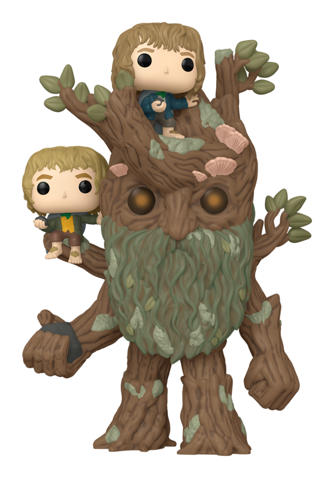 Pop! Super 6" - The Lord Of The Rings - Treebeard with Mary & Pip - Image