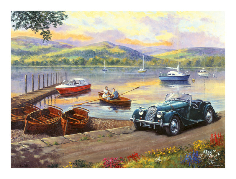 Stop at the Lakes 500 Piece Jigsaw Puzzle