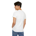 'It's Not Hoarding If It's Vinyl' Flouro Men's T-Shirt, in display