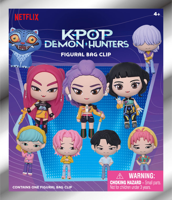 Official Netflix K-Pop Demon Hunters Series 1 Bag Clips