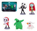 The Nightmare Before Xmas 5 Pack Collectible Figure Set - Image