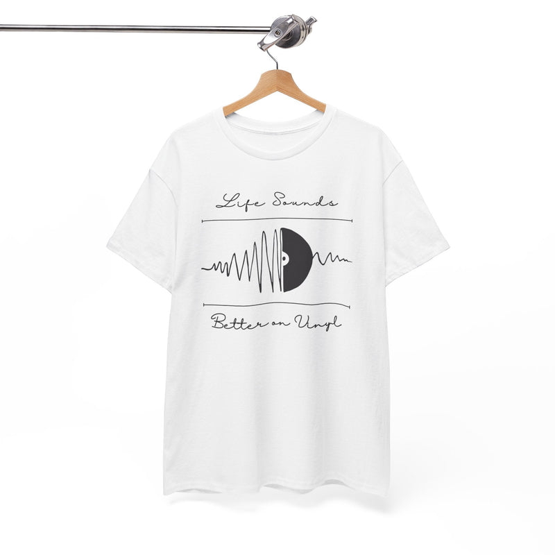 'Life Sounds Better on Vinyl' Men's T-Shirt, additional view