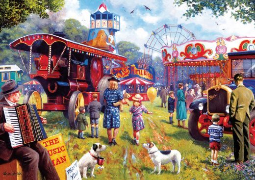 Nostalgia Collection: A Day At The Fair 1000 Piece Jigsaw Puzzle - Image