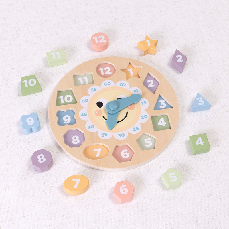 Wooden Clock Puzzle Refresh