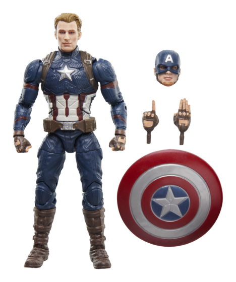 Marvel Legends Series Captain America Action Figure (Case of 3)
