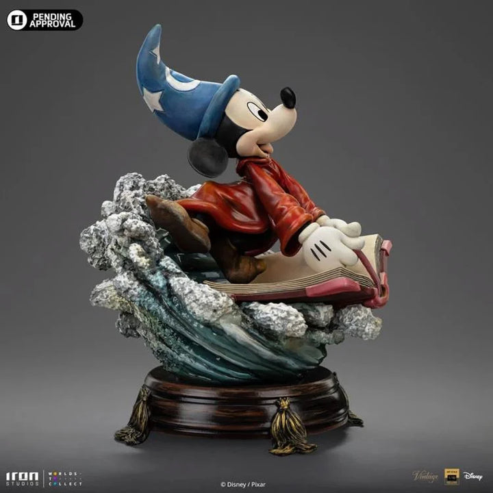 Iron Studios Disney Fantasia Sorcerer Mickey 1/10 Deluxe Art Scale Limited Edition Statue