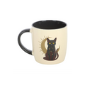Sitting Magick Black Cat Mug
