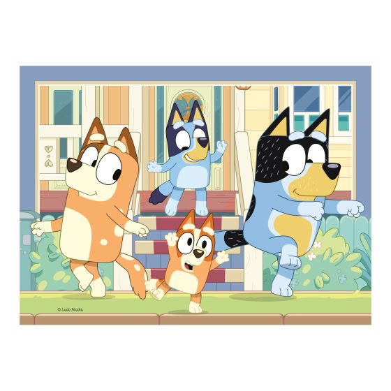 Bluey 4 in a Box Jigsaw Puzzles Jigsaw Puzzles
