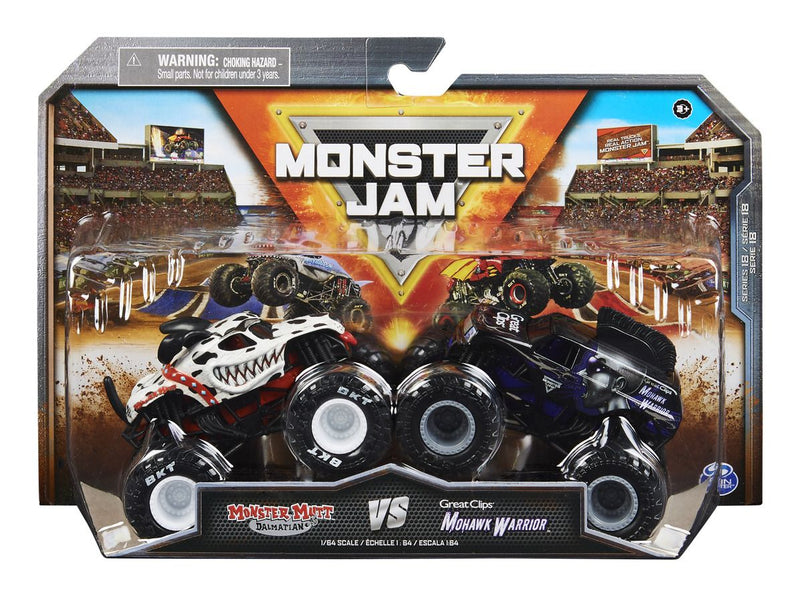 Monster Jam 1:64 Die-Cast Trucks 2-Pack - Image
